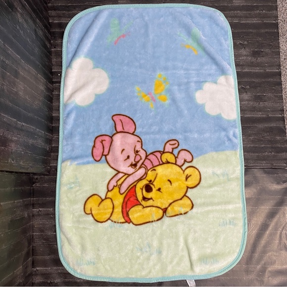 Disney Other Vintage Disney Baby Winnie The Pooh Piglet Fleece